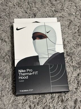 Nike Pro Therma-FIT Hood in Light Gray and Black 25 for 3